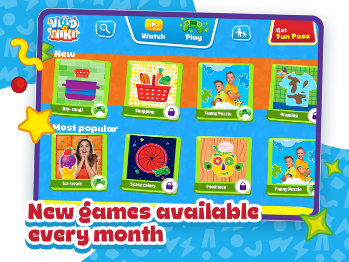 Vlad and Niki – games and videos