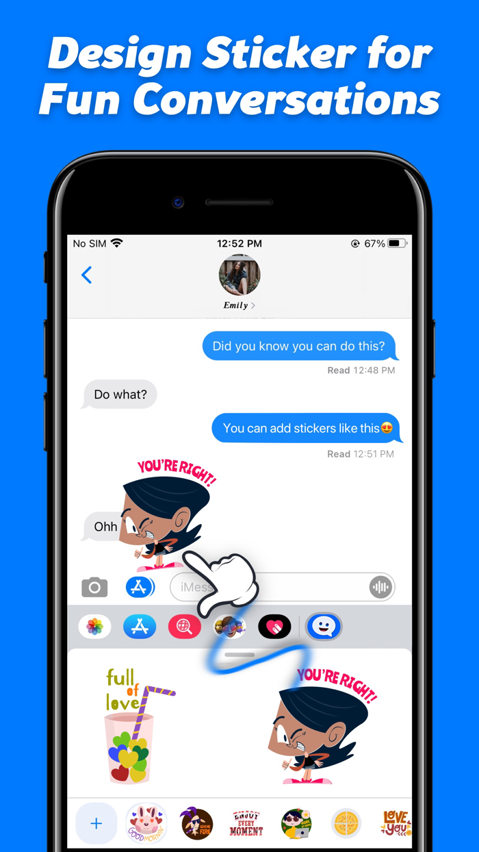 Sticker Maker for iMessage