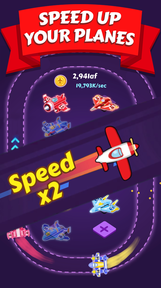 #6. Merge Planes Neon Game (iOS) 由: Baxter Games Newcastle Limited