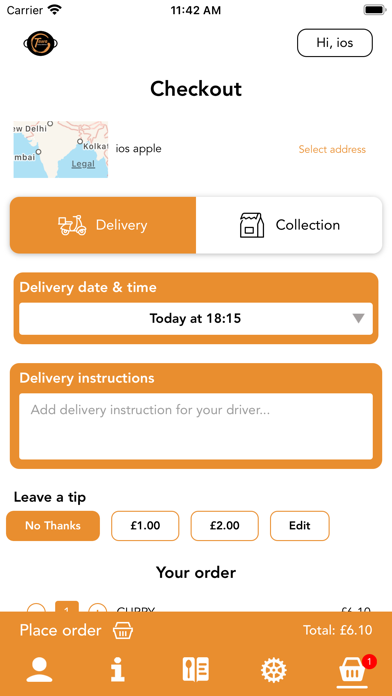 Tawa Indian Kitchen Screenshot