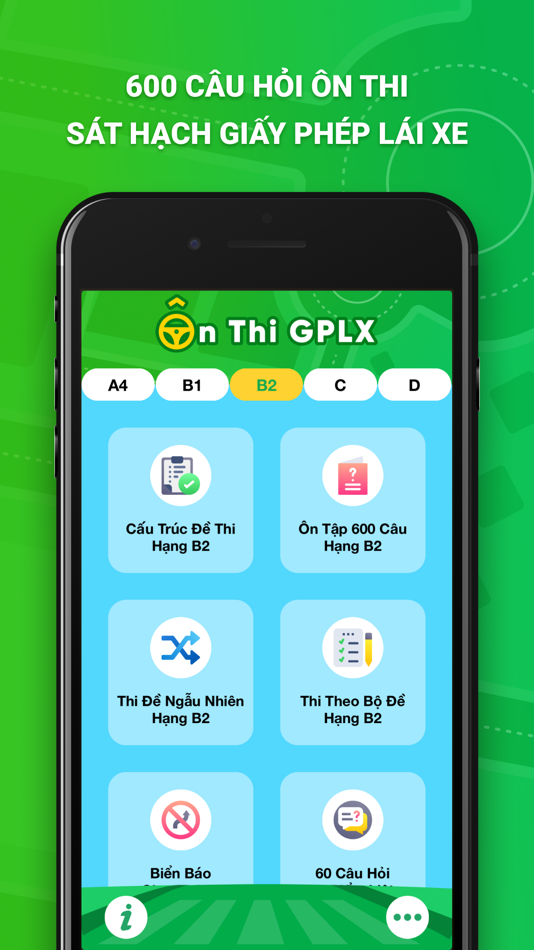 #3. Ôn Thi GPLX - 600 Câu Hỏi (iOS) 由: HUNG NGUYEN