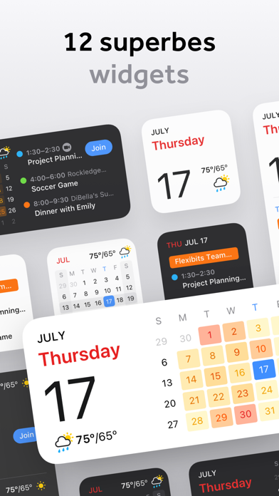 Fantastical Calendar Screenshots