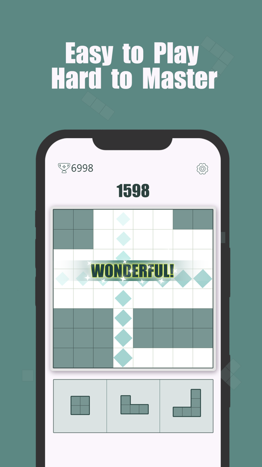 #4. Block Puzzle - Simple and Fun (iOS) 由: 于芬 权