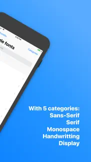 xfont - custom font installer iphone screenshot 2