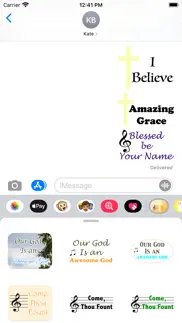 How to cancel & delete christian music stickers 2