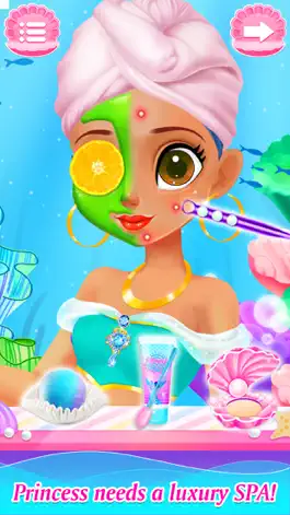 Game screenshot Princess Mermaid Makeup Games mod apk