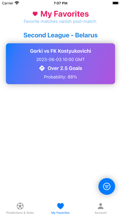 Footy: Betting Tips & Predict Screenshot
