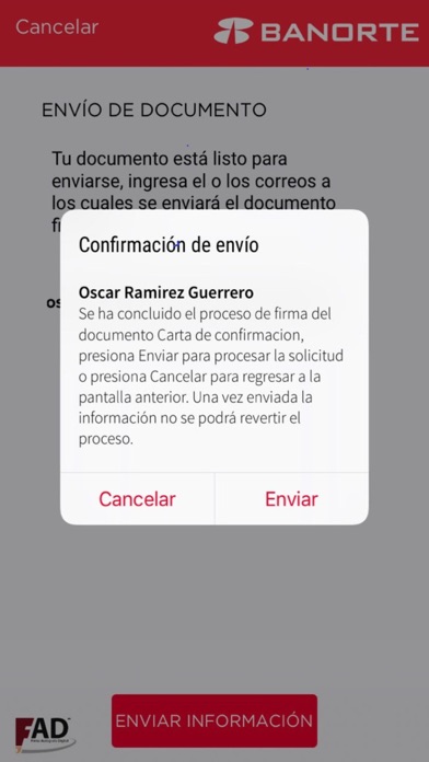 FAD Banorte Derivados Screenshot