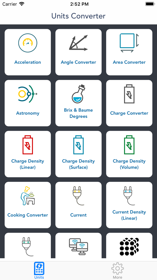 #1. Units Converters. (iOS) 由: V PUGAZHENTHI