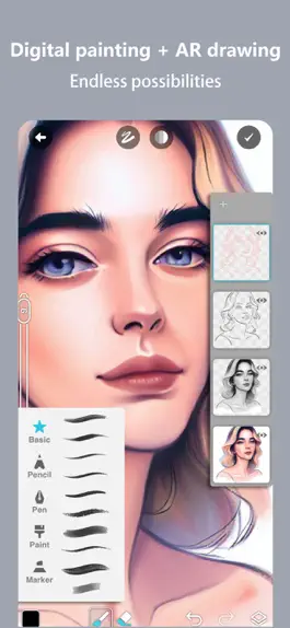 Game screenshot PainterAR:Art Trace Drawing apk