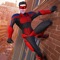 Amazing spider flying hero 3D