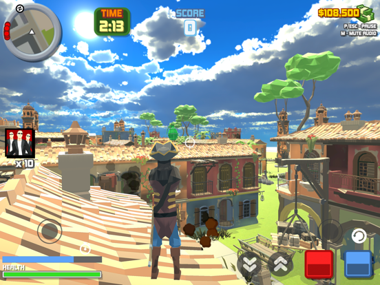 Screenshot #5 pour Pirate City shooting games war
