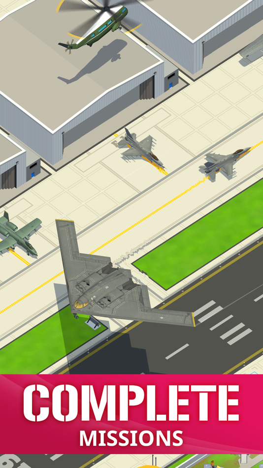 #5. Idle Air Force Base (iOS) 由: IsCool Entertainment
