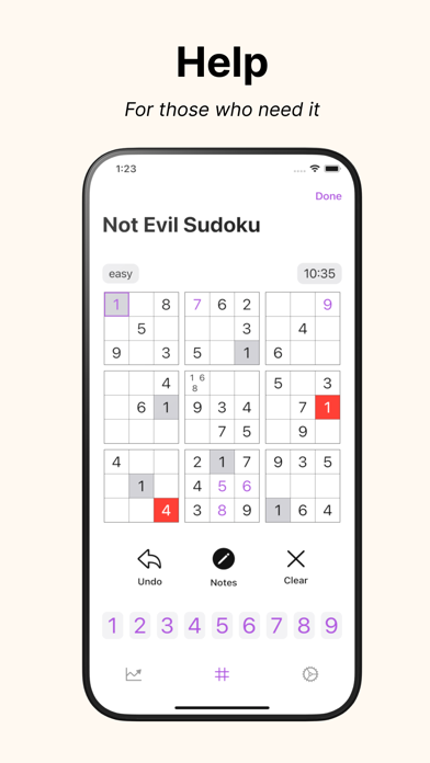 Not Evil Sudoku Screenshot