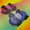 nano car racing icon