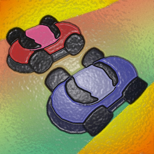 nano car racing icon