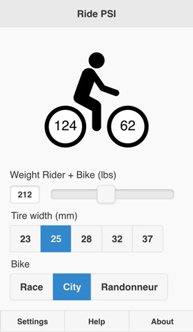 Ride PSI - Bike Tire Pressureのおすすめ画像1