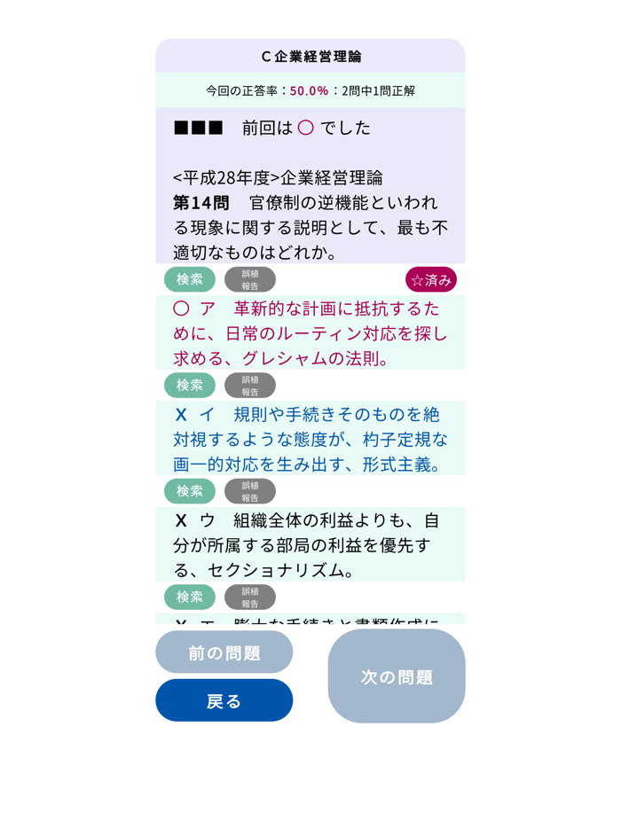 中小企業診断士（１次）過去問題＜国試対策Ａシリーズ＞