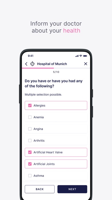 myoncare Screenshot