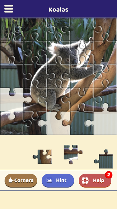 Koala Love Puzzle Screenshot