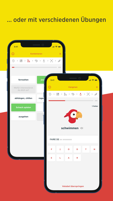 Découvertes Vokabeltrainer