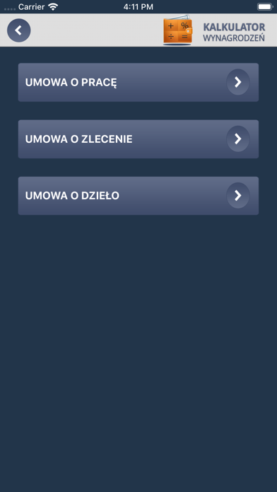 Polish Salary Calculator Screenshot