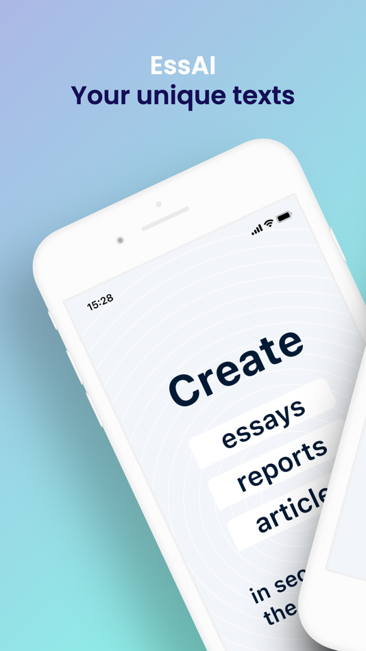 #1. EssAI Pro: AI Text Generation (iOS) 由: Aliaksei Kislou