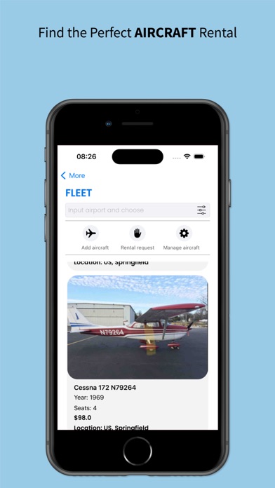 Airplane Flyers iPhone screenshot 3 - Business app