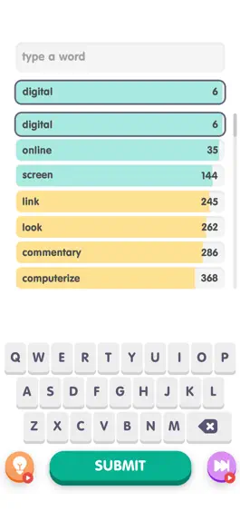 Game screenshot Contexto: Popular Words Game apk