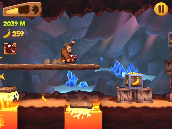 Banana Kong 2 iPad app afbeelding 1