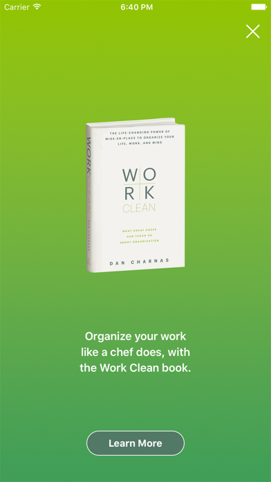 Work Clean Screenshot