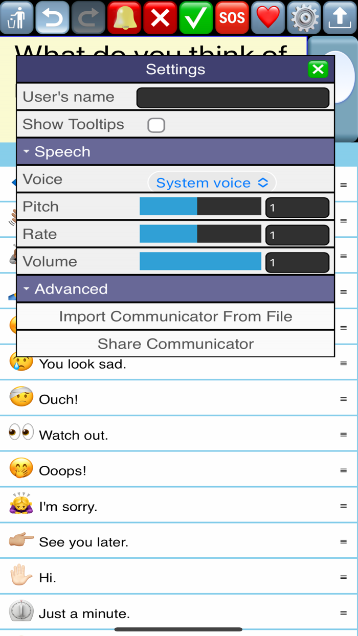 TexCom Text Communicator
