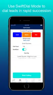 swiftcall: auto dialer & crm iphone screenshot 4