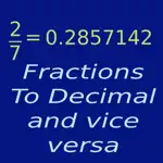Fractions/Decimals/Fractions App Support