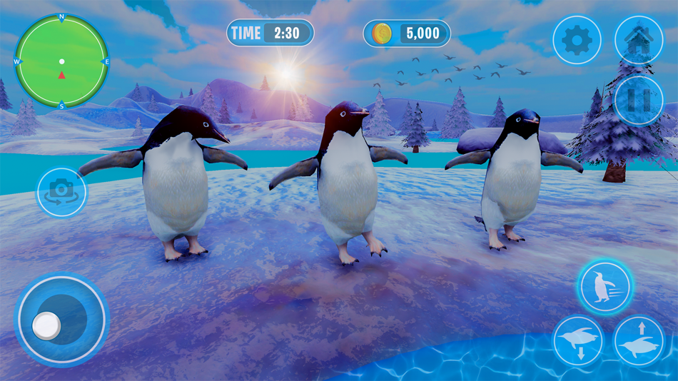 #4. Penguin Bird Simulator 3D (iOS) Bởi: Abdur Rafay