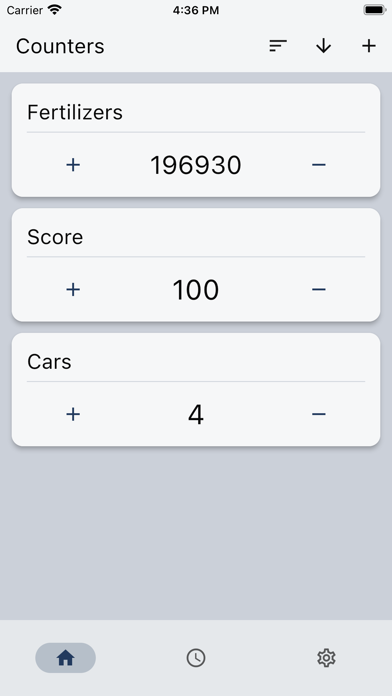 Counter: History & Widgets Screenshot