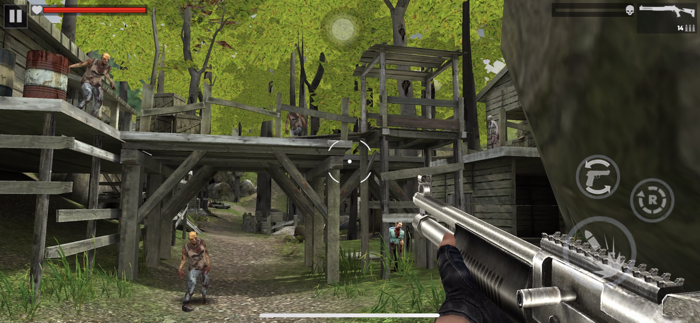 Zombie Fire 3D Offline Game