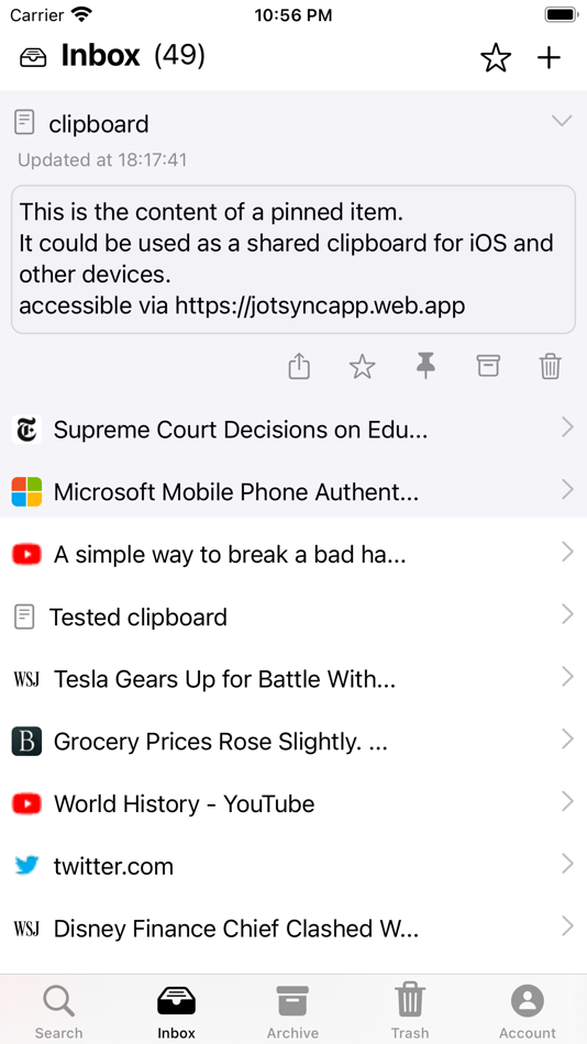 #4. JotSync (iOS) Oleh: Hui Zheng
