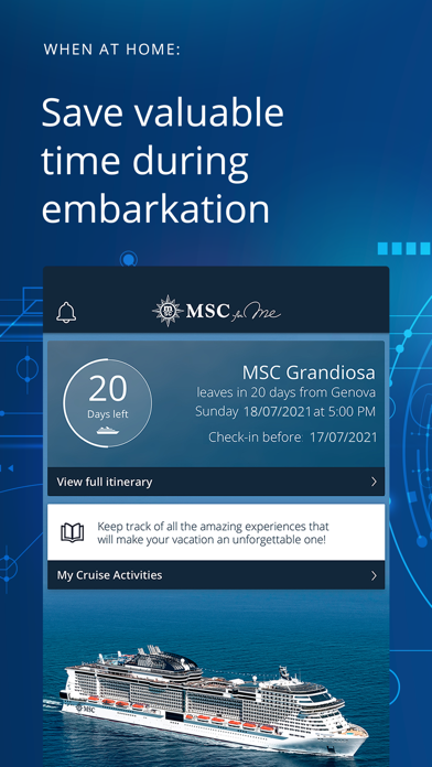 MSC for Me Screenshot