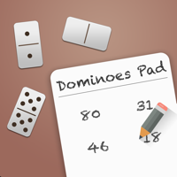 Dominoes Pad and Scorecard