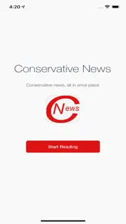 conservative news daily iphone screenshot 1