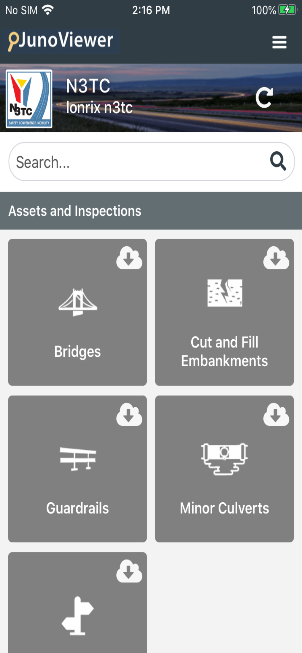 JunoAMS screenshot 2