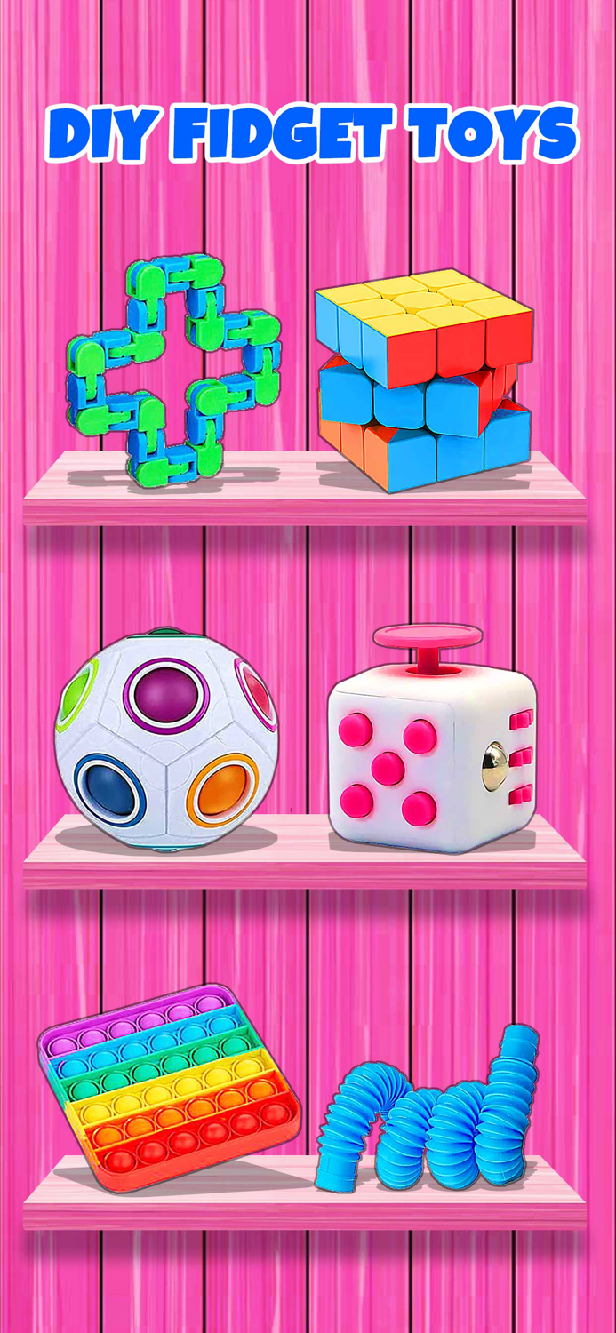 DIY Fidget Stress Relief Games