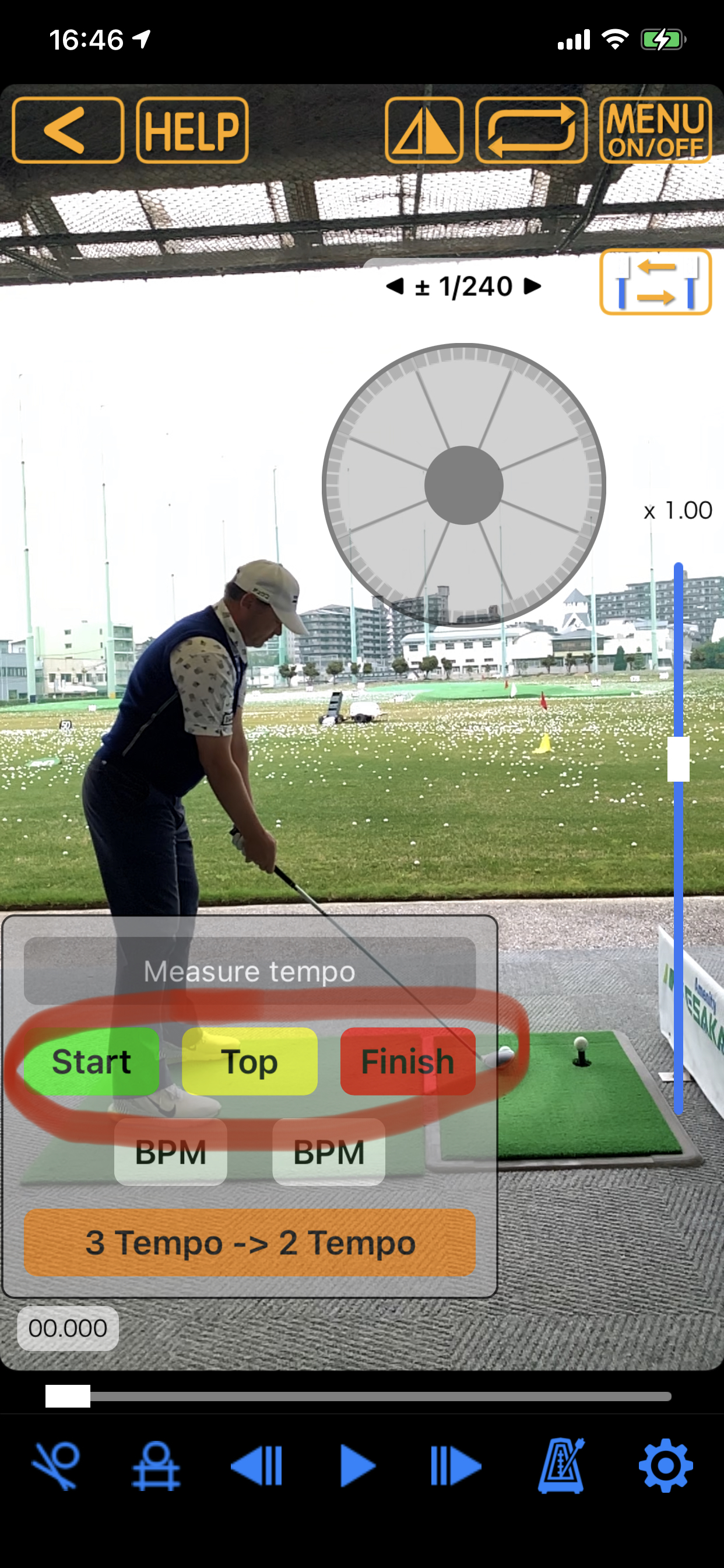 Golf Swing Check - Slow Movie