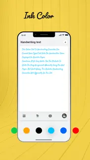 text to handwriting iphone screenshot 4