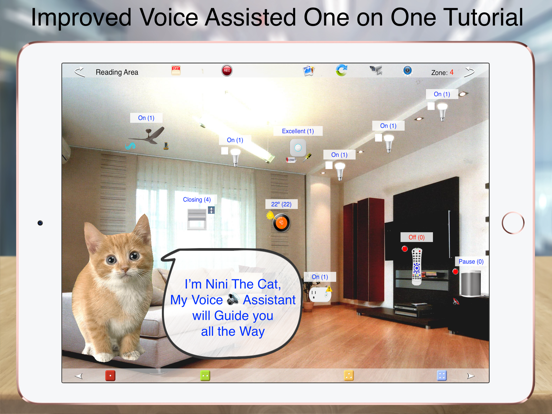 HOS Smart Home Operator Live iPad screenshot 8 - Lifestyle app