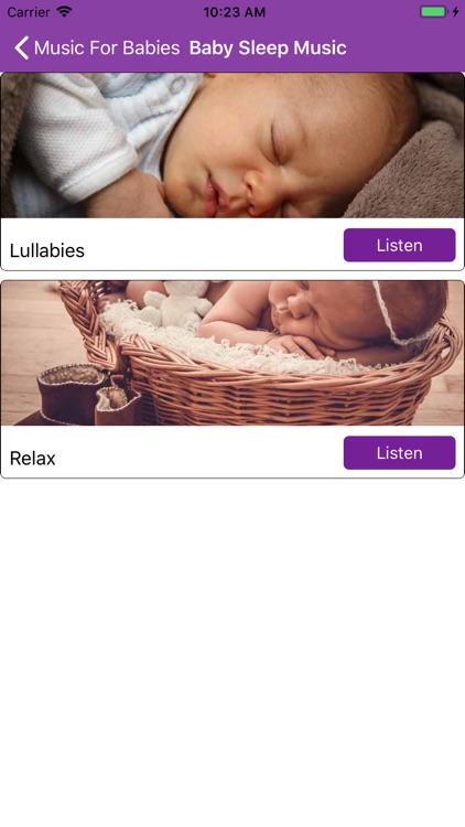 Baby Sleep Music & Songs screenshot-3