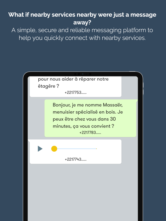 NIMA Codes iPad screenshot 6 - Navigation app