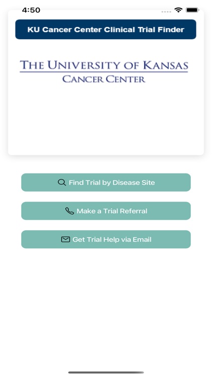 KUCC Clinical Trial Finder