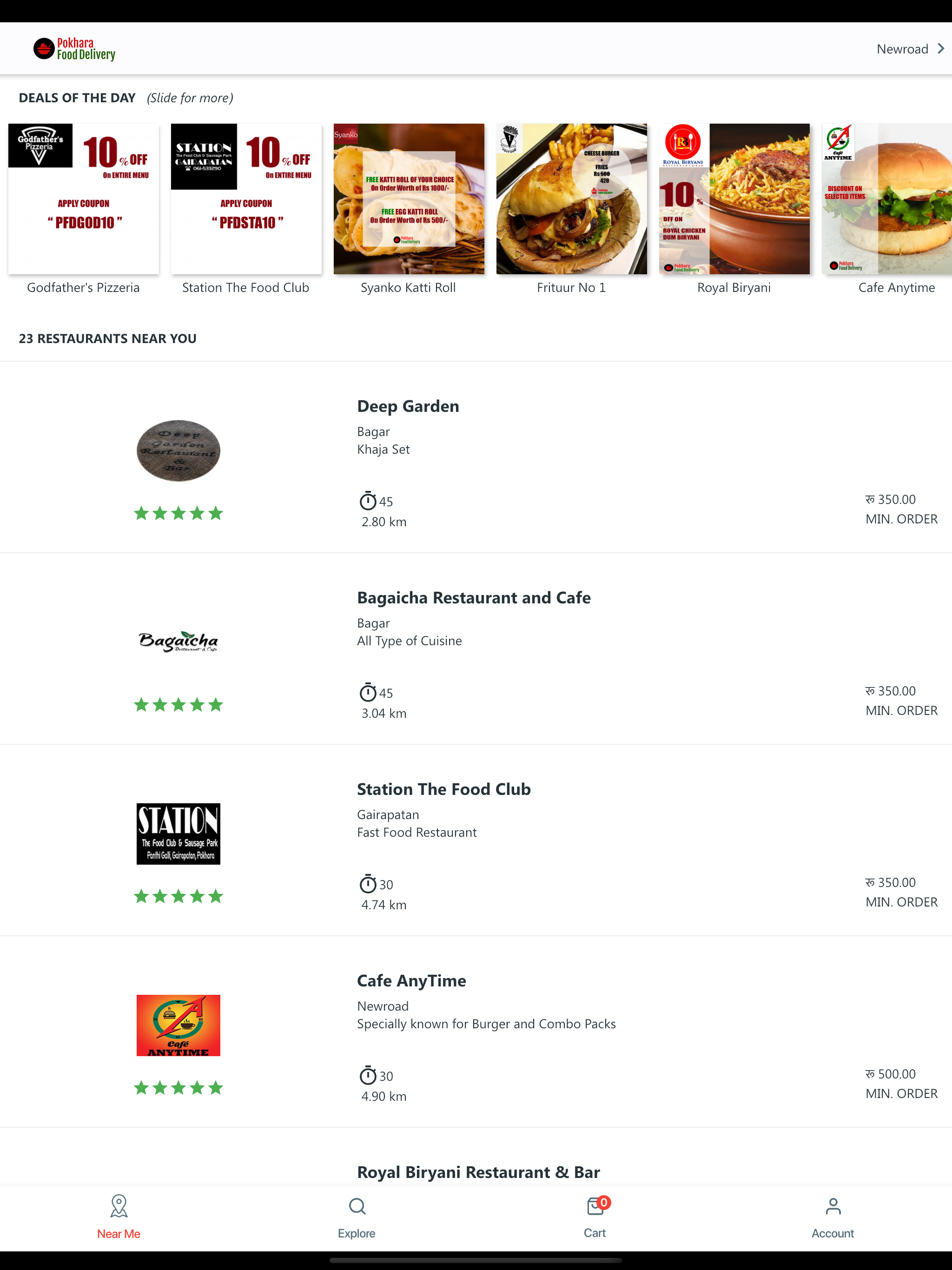 Pokhara Food Delivery screenshot 7